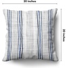 image:imageAmericanflat 18x18 Throw Pillow with Sewnin Insert  AllinOne Decorative Pillows  No Cover Needed  Soft and Durable Cushion for Bed or Sofa  Polyester  Red Orange and WhiteNavy Blue and White