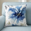 image:imageAmericanflat 18x18 Throw Pillow with Sewnin Insert  AllinOne Decorative Pillows  No Cover Needed  Soft and Durable Cushion for Bed or Sofa  Polyester  Red Orange and WhiteWhite and Indigo