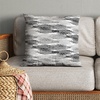 image:imageAmericanflat 18x18 Throw Pillow with Sewnin Insert  AllinOne Decorative Pillows  No Cover Needed  Soft and Durable Cushion for Bed or Sofa  Polyester  Red Orange and WhiteBlack