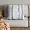 image:imageAmericanflat 18x18 Throw Pillow with Sewnin Insert  AllinOne Decorative Pillows  No Cover Needed  Soft and Durable Cushion for Bed or Sofa  Polyester  Red Orange and WhiteNavy Blue and White