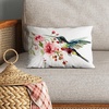image:imageAmericanflat 18x18 Throw Pillow with Sewnin Insert  AllinOne Decorative Pillows  No Cover Needed  Soft and Durable Cushion for Bed or Sofa  Polyester  Red Orange and WhiteWhite