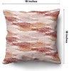 image:imageAmericanflat 18x18 Throw Pillow with Sewnin Insert  AllinOne Decorative Pillows  No Cover Needed  Soft and Durable Cushion for Bed or Sofa  Polyester  Red Orange and WhiteRed