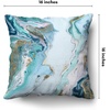 image:imageAmericanflat 18x18 Throw Pillow with Sewnin Insert  AllinOne Decorative Pillows  No Cover Needed  Soft and Durable Cushion for Bed or Sofa  Polyester  Red Orange and WhiteWhite and Blue