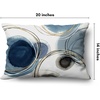image:imageAmericanflat 18x18 Throw Pillow with Sewnin Insert  AllinOne Decorative Pillows  No Cover Needed  Soft and Durable Cushion for Bed or Sofa  Polyester  Red Orange and WhiteBlue and White