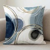 image:imageAmericanflat 18x18 Throw Pillow with Sewnin Insert  AllinOne Decorative Pillows  No Cover Needed  Soft and Durable Cushion for Bed or Sofa  Polyester  Red Orange and WhiteBlue and White