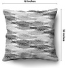 image:imageAmericanflat 18x18 Throw Pillow with Sewnin Insert  AllinOne Decorative Pillows  No Cover Needed  Soft and Durable Cushion for Bed or Sofa  Polyester  Red Orange and WhiteBlack