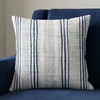 image:imageAmericanflat 18x18 Throw Pillow with Sewnin Insert  AllinOne Decorative Pillows  No Cover Needed  Soft and Durable Cushion for Bed or Sofa  Polyester  Red Orange and WhiteNavy Blue and White