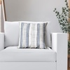 image:imageAmericanflat 18x18 Throw Pillow with Sewnin Insert  AllinOne Decorative Pillows  No Cover Needed  Soft and Durable Cushion for Bed or Sofa  Polyester  Red Orange and WhiteNavy Blue and White