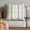 image:imageAmericanflat 18x18 Throw Pillow with Sewnin Insert  AllinOne Decorative Pillows  No Cover Needed  Soft and Durable Cushion for Bed or Sofa  Polyester  Red Orange and WhiteGreen and White