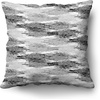 image:imageAmericanflat 18x18 Throw Pillow with Sewnin Insert  AllinOne Decorative Pillows  No Cover Needed  Soft and Durable Cushion for Bed or Sofa  Polyester  Red Orange and WhiteBlack
