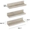 image:imageAmericanflat Ball Display Stand Set of 3 with Pegs  DoubleSided Sports Ball Display Stand for Baseballs Basketballs or Footballs  AllStar Collection  WalnutDriftwood
