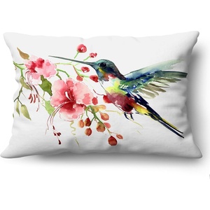 image:imageAmericanflat 18x18 Throw Pillow with Sewnin Insert  AllinOne Decorative Pillows  No Cover Needed  Soft and Durable Cushion for Bed or Sofa  Polyester  Red Orange and WhiteWhite