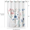 image:imageAmericanflat 71x74 Boho Shower Curtain  WaterResistant Long Shower Curtain with Durable Metal Grommets and 12 Hooks  100 Polyester  Black Mustard Yellow Terracotta and BeigeBlue  Pink