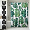 image:imageAmericanflat 71x74 Boho Shower Curtain  WaterResistant Long Shower Curtain with Durable Metal Grommets and 12 Hooks  100 Polyester  Black Mustard Yellow Terracotta and BeigeGreen
