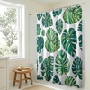 image:imageAmericanflat 71x74 Boho Shower Curtain  WaterResistant Long Shower Curtain with Durable Metal Grommets and 12 Hooks  100 Polyester  Black Mustard Yellow Terracotta and BeigeGreen