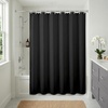 image:imageAmericanflat 71x74 Pink Ombre Shower Curtain  WaterResistant Long Shower Curtain with Durable Metal Grommets and 12 Hooks  100 PolyesterBlack
