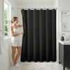 image:imageAmericanflat 71x74 Pink Ombre Shower Curtain  WaterResistant Long Shower Curtain with Durable Metal Grommets and 12 Hooks  100 PolyesterBlack