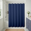 image:imageAmericanflat 71x74 Pink Ombre Shower Curtain  WaterResistant Long Shower Curtain with Durable Metal Grommets and 12 Hooks  100 PolyesterBlue