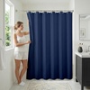 image:imageAmericanflat 71x74 Pink Ombre Shower Curtain  WaterResistant Long Shower Curtain with Durable Metal Grommets and 12 Hooks  100 PolyesterBlue