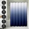 image:imageAmericanflat 71x74 Pink Ombre Shower Curtain  WaterResistant Long Shower Curtain with Durable Metal Grommets and 12 Hooks  100 PolyesterBlue Ombre