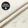 image:imageAmericanflat 71x74 Pink Ombre Shower Curtain  WaterResistant Long Shower Curtain with Durable Metal Grommets and 12 Hooks  100 PolyesterIvory