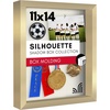 image:imageAmericanflat 11x18 Toy Car Display Case  Black  Holds up to 30 standard Shatterresistant glass wall mounted displayGold