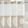 Beige & White