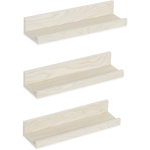 image:imageAmericanflat Baseball Display 3Pack  Black  Set of 3 wall mounts with metal rings and builtin keyholes holds baseballs softballs or tennis ballsPicture Ledge Shelf