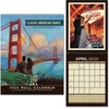 image:imageAmericanflat 2025 Wall Calendar  Motivational Quotes Design  10x13 Large Wall Calendar  12 Month Hanging Calendars for Home or Office  2025 Calendars for Planning and OrganizationUS Cities Poster