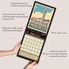 image:imageAmericanflat 2025 Wall Calendar  Motivational Quotes Design  10x13 Large Wall Calendar  12 Month Hanging Calendars for Home or Office  2025 Calendars for Planning and OrganizationWorld Travel Poster