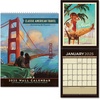 image:imageAmericanflat 2025 Wall Calendar  Motivational Quotes Design  10x13 Large Wall Calendar  12 Month Hanging Calendars for Home or Office  2025 Calendars for Planning and OrganizationUS Cities Poster