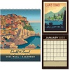image:imageAmericanflat 2025 Wall Calendar  Motivational Quotes Design  10x13 Large Wall Calendar  12 Month Hanging Calendars for Home or Office  2025 Calendars for Planning and OrganizationEurope Travel