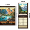 image:imageAmericanflat 2025 Wall Calendar  Motivational Quotes Design  10x13 Large Wall Calendar  12 Month Hanging Calendars for Home or Office  2025 Calendars for Planning and OrganizationNational Park Postcard