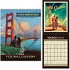 image:imageAmericanflat 2025 Wall Calendar  Motivational Quotes Design  10x13 Large Wall Calendar  12 Month Hanging Calendars for Home or Office  2025 Calendars for Planning and OrganizationUS Cities Poster