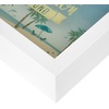 image:imageAmericanflat 5x7 Rainy Day Shadow Box Frame with Polished CrystalClear Glass  Money Saver Shadow Box with Slot On Top for Wall Display  Black Frame Ideal for Vacation Wedding or Adult Piggy BankWhite