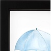 image:imageAmericanflat 5x7 Rainy Day Shadow Box Frame with Polished CrystalClear Glass  Money Saver Shadow Box with Slot On Top for Wall Display  Black Frame Ideal for Vacation Wedding or Adult Piggy BankBlack