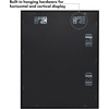 image:imageAmericanflat 8x10 Shadow Box Frame  Engineered Wood  Black  Shatterresistant glass 14 inch interior depth hangs vertical or horizontal displays keepsakes medals and memorabiliaBlack