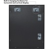 image:imageAmericanflat 8x10 Shadow Box Frame  Engineered Wood  Black  Shatterresistant glass 14 inch interior depth hangs vertical or horizontal displays keepsakes medals and memorabiliaBlack