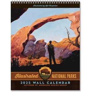 image:imageAmericanflat 2025 Wall Calendar  Motivational Quotes Design  10x13 Large Wall Calendar  12 Month Hanging Calendars for Home or Office  2025 Calendars for Planning and OrganizationScenic National Park