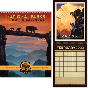 image:imageAmericanflat 2025 Wall Calendar  Motivational Quotes Design  10x13 Large Wall Calendar  12 Month Hanging Calendars for Home or Office  2025 Calendars for Planning and OrganizationNational Parks 1