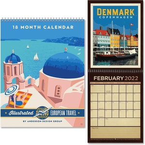 image:imageAmericanflat 2025 Wall Calendar  Motivational Quotes Design  10x13 Large Wall Calendar  12 Month Hanging Calendars for Home or Office  2025 Calendars for Planning and OrganizationEuropean Travel
