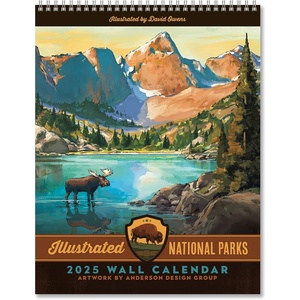 image:imageAmericanflat 2025 Wall Calendar  Motivational Quotes Design  10x13 Large Wall Calendar  12 Month Hanging Calendars for Home or Office  2025 Calendars for Planning and OrganizationNational Park Postcard
