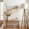 image:imageAmericanflat 18x24 Poster Frame  Slim Molding  White  Polished plexiglass front hangs vertical or horizontal sawtooth hangers included secure turntab backing18X24