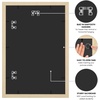 image:imageAmericanflat 20x30 Poster Frame with Polished Plexiglass  Epic Collection  Gallery Wall Frames with Engineered Wood  Wide Photo Frame for Wall Display  Natural OakNatural Oak