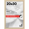 image:imageAmericanflat 20x30 Poster Frame with Polished Plexiglass  Epic Collection  Gallery Wall Frames with Engineered Wood  Wide Photo Frame for Wall Display  Natural OakNatural Oak