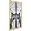 image:imageAmericanflat 20x30 Poster Frame with Polished Plexiglass  Epic Collection  Gallery Wall Frames with Engineered Wood  Wide Photo Frame for Wall Display  Natural OakNatural Oak