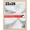 image:imageAmericanflat 20x30 Poster Frame with Polished Plexiglass  Epic Collection  Gallery Wall Frames with Engineered Wood  Wide Photo Frame for Wall Display  Natural OakNatural Oak