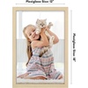 image:imageAmericanflat 20x30 Poster Frame with Polished Plexiglass  Epic Collection  Gallery Wall Frames with Engineered Wood  Wide Photo Frame for Wall Display  Natural OakNatural Oak