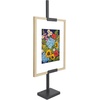 image:imageAmericanflat Acrylic Easel Stand  4 Tabletop Easel and Plate Stand  Set of 2  Lightweight Display Holders for Photos Cards Frames Books Magazines Albums  Home or Office Decor1 Pack