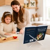 image:imageAmericanflat Acrylic Easel Stand  4 Tabletop Easel and Plate Stand  Set of 2  Lightweight Display Holders for Photos Cards Frames Books Magazines Albums  Home or Office Decor2 Pack